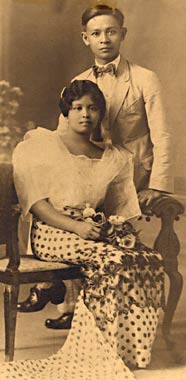 Bonifacio Trivino Limjoco with wife, Virginia Inumerable Limjoco 