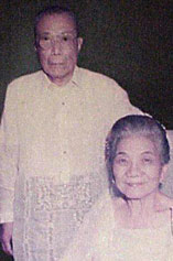 Felino Limjoco and Consuelo Maglalang parents of Balbino