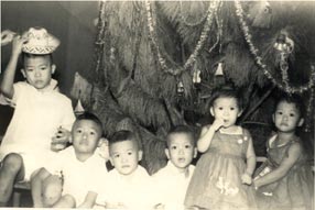 The six children of Peping and Pat Limjoco