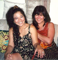 Thats Ellen on the right with me, Diana Limjoco Pollard- 2000 in Redding CA.